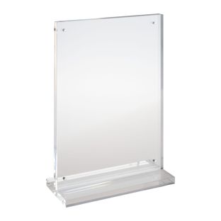 Magnetic menu holder T-shaped A5 - 148 x 210 mm  | portrait 