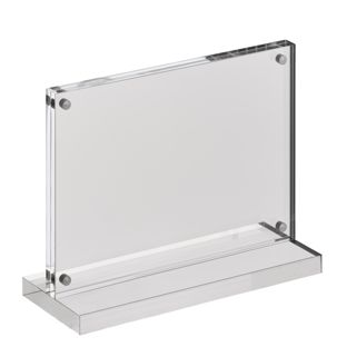 Magnetic menu holder T-shaped A6 105 x 148 mm  | landscape 