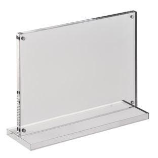 Magnetic menu holder T-shaped A5 - 210 x 148 mm  | landscape 