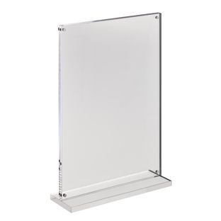 Magnetic menu holder T-shaped A4 - 210 x 297 mm  | portrait 