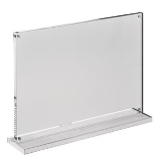 Magnetic menu holder T-shaped A4 210 x 297 mm  | landscape 