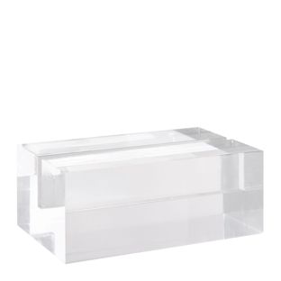 Držák na karty z akrylu transparentní provedení  | lesklý  | 60 mm
