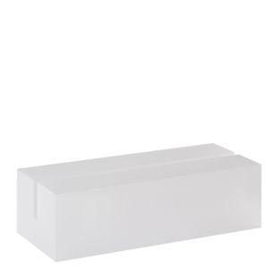 Držák na karty z akrylu transparentní provedení  | matný  | 60 mm
