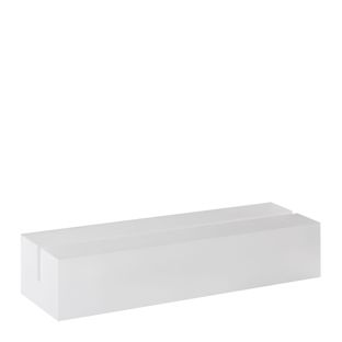 Acrylic card holder transparent  | matt  | 100 mm