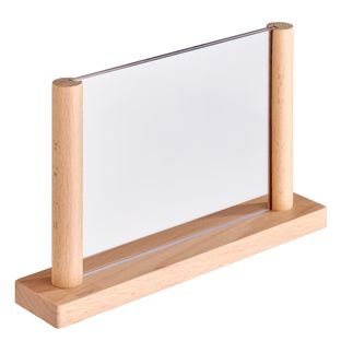 Table display with 2 acrylic plates 130 x 180 mm 
