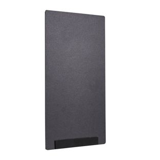 Chalkboard for variable insertion system MODUL, black, PP 1/3 A4 - 100 x 210 mm 