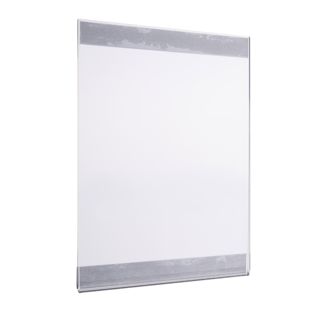 Acrylic pocket with magnetic strips A6  | portrait format 