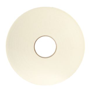 Double-sided foam adhesive PE tape, white, 1 mm thick, strong adhesive, EL100 15 mm