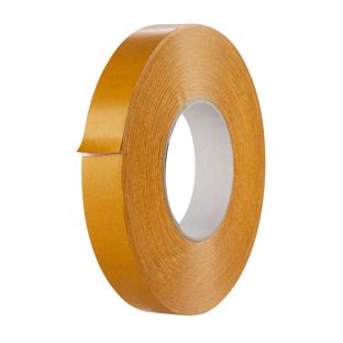 Oboustranná PVC lepicí páska, bílá, akrylátové lepidlo se silnou přilnavostí, CLM22 25 mm
