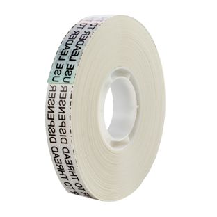 Přenosová lepicí páska oboustranná, slabá přilnavost, pro ruční odvíječky ATG, LOW - OL03 12 mm