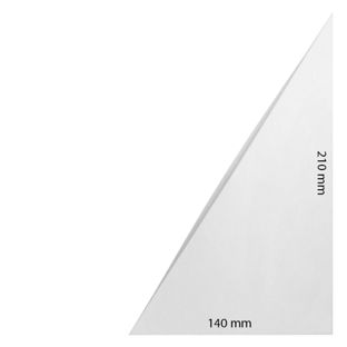 Corner pockets, self-adhesive, foil, transparent 140 x 210 mm 