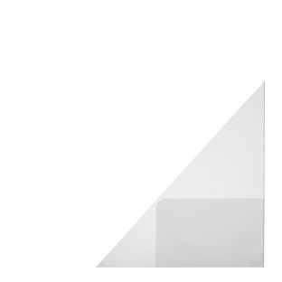 Corner pockets with business card pocket, self-adhesive, PP foil, transparent 150 x 150 mm - right 