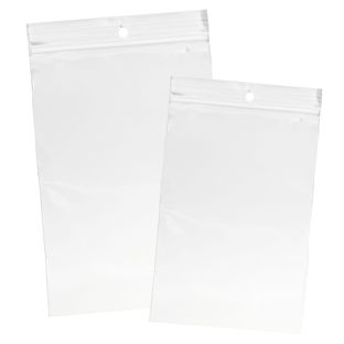 Zip lock bags, with round hole, PP foil 
