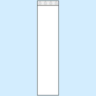 Zip lock bags, PE foil 40 x 170 mm | 50 µm