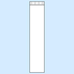 Zip lock bags, PE foil 45 x 220 mm | 50 µm