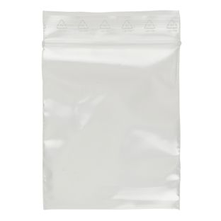 Zip lock bags, PE foil 70 x 100 mm | 90 µm