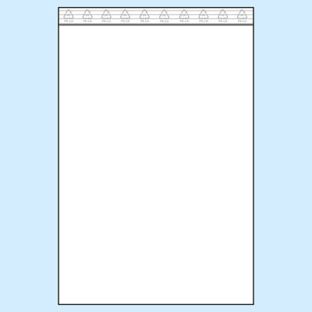 Zip lock bags, PE foil 280 x 400 mm | 50 µm