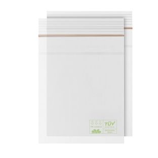 Zip lock bags, ecological PLA film 60 x 80 mm 