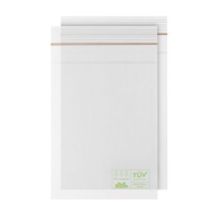 Zip lock bags, ecological PLA film 120 x 170 mm 