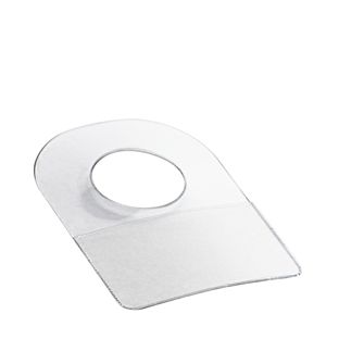 Round hole hang tabs, 25 x 35 mm (roll with 500 pieces) 