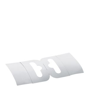 Euro slot hang tabs PET 50 x 100 mm  | flexible 