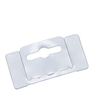 Euro slot hang tabs PET 62 x 35 mm  | fold-out 