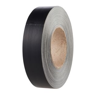 Premium fabric tape matt black  | 38 mm