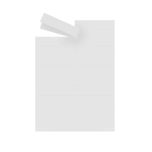 Shelf labels, A4 sheet 105 x 26 mm 