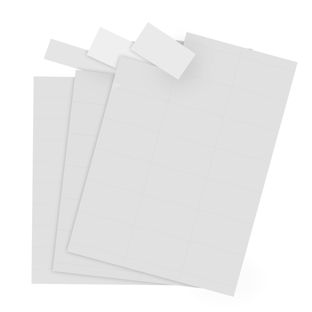 Shelf labels, A4 sheet 