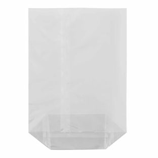 Cross bottom bags, OPP foil 115 x 190 mm