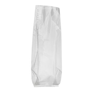 Gusseted bags with sealing seam, OPP foil 30 mµ, 100 x 50 x 300 mm 
