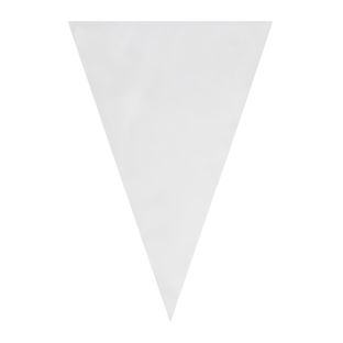 Cone bag, PP foil 40 micron 340 x 500 mm
