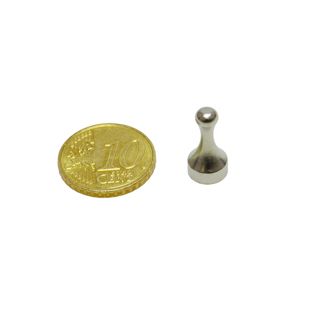 Skittle magnet cone, neodymium with metal case, pack of 5 pieces 