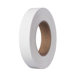 REGUtex R spine tape, cloth tape, fabric structure, laquered white  | 25 mm