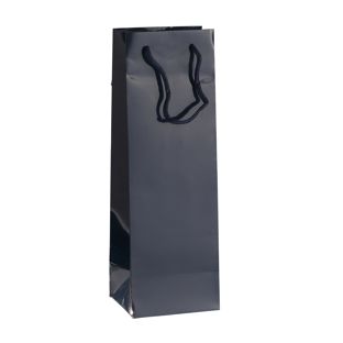 Gift bottle bags, 12 x 36 x 10 cm dark blue 