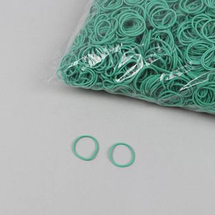 Rubber bands, green 1 mm | 20 mm