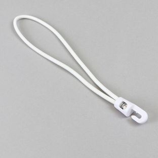 Bungee loops with hook 200 mm | white 