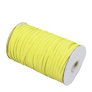 Plochá gumička 6 mm žlutá  | 125 m