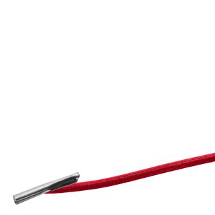 Elastic cords with two metal ends red | 330 mm