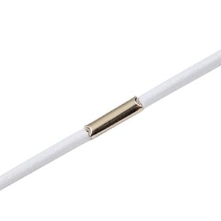Elastic cord rings white | 580 mm