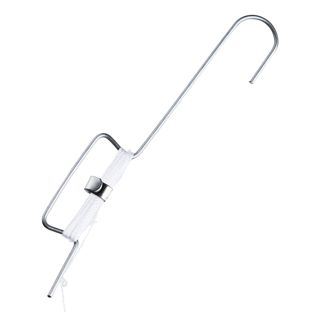Polyester wire hanger transparent gem  | Small hook 