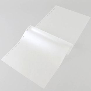 Laminating films A4, filing strip 2 x 125 µm, glossy 