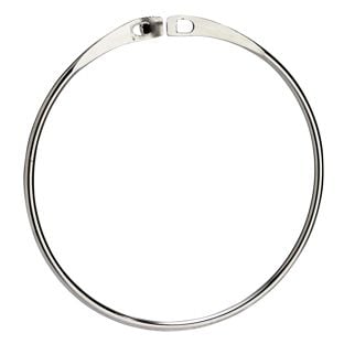 Metal binding rings, 90 mm, nickel-plated 