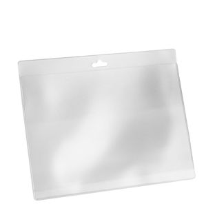 ID pockets for A6, landscape, soft PVC with euroslot 