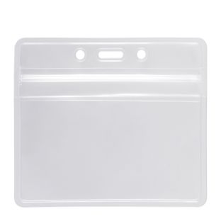 ID card holder, waterproof, credit card format, landscape long edge 