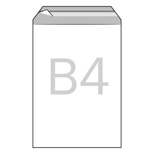 Bags with flap, PP foil, recloseable, transparent 250 x 350 mm | 50 µm