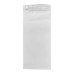Bags with flap, OPP foil, recloseable, transparent 100 x 200 mm 