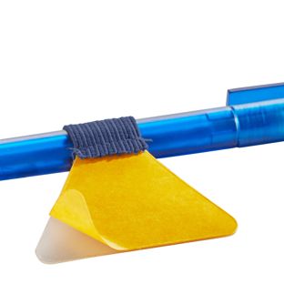 Pen Loop holder to stick in, for thin pencils dark blue 