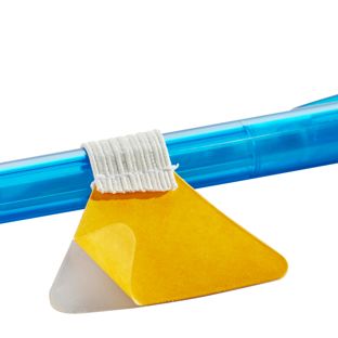 Pen Loop, self-adhesive white 