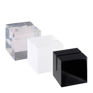Acrylic card holder "Cube" 